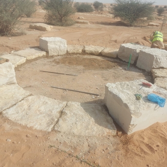 Riyadh, Construction, حجر معلم.حجر مقاؤل حجر تركيب شلالات ارضيات 