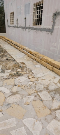 Riyadh, Construction, حجر معلم.حجر مقاؤل حجر تركيب شلالات ارضيات 