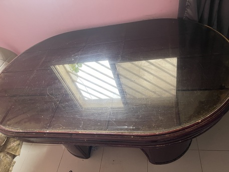 Al Malaz, Furniture, SAR 300,  Dining Tables With Glass