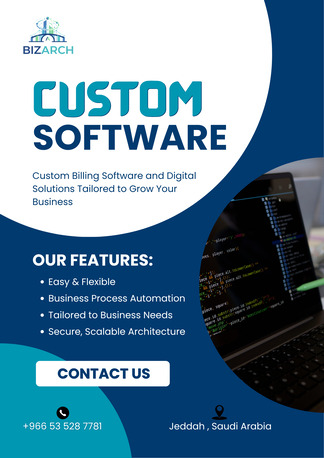 Jeddah, Software Development, E-Invoice Billing Software With QR Code | FREE Trial & Consultation
