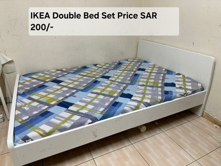 Al Khobar Al Shamalia, Furniture, SAR 200,  IKEA Double Bed With Mattress