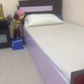SAR 600,  Kids Bed With Mattress And Wardrobe At Good Condition