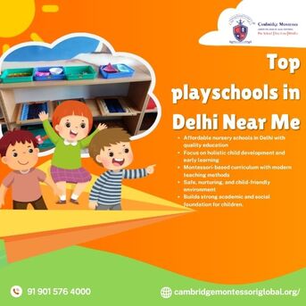 New Delhi, Education, Top Playschools In Delhi Near Me
