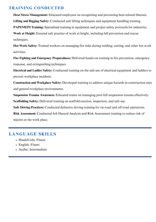 Jeddah, Job Seekers, HSE Trainer