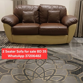 Manama, Furniture, BHD 35,  ✅️ 2 Seater Sofa For Sale In Good Condition With Delivery