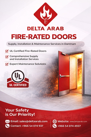 Dammam, Technical, UL Listed, Fire Rated Door, Supply, Installation & Maintenance Services In Dammam