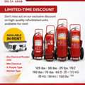 AMEREX, Aramco Approved, Wheeled Fire Extinguisher Available In Dammam