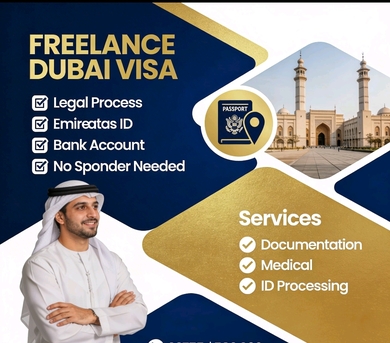 Deira, Travel, Affordable 2-Year Freelance Visa Service - Dubai 🇦🇪