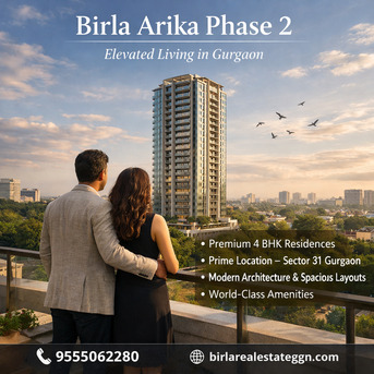 Gurugram, Apartments/Houses, 4300 Sq. Feet,  Birla Arika: The Most Comfy Luxury Apartments In Gurugram.
