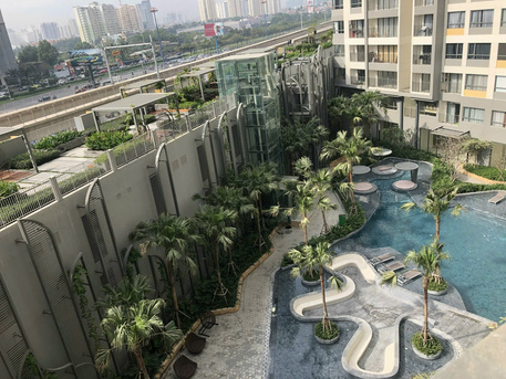 Ho Chi Minh City, Apartments/Houses, VND 24000000/month,  Furnished,  2 BR,  73 Sq. Meter,  Modern Masteri An Phu Apartment For Rent In District 2