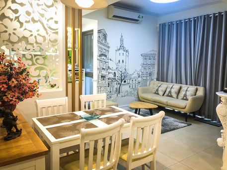 Ho Chi Minh City, Apartments/Houses, VND 23000000/month,  Furnished,  2 BR,  75 Sq. Meter,  Spacious Masteri Thao Dien  Bedrooms For Rent In District 2