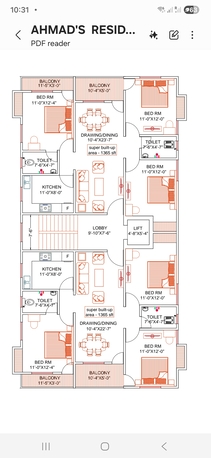 Ranchi, Real Estate For Sale, 3 BR,  1350 Sq. Feet,  3 BHK Flats In 4 Story Appartment Available In Patna, New Azimabad Colony
