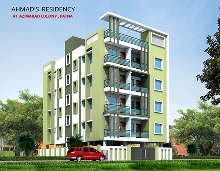 Ranchi, Real Estate For Sale, 3 BR,  1350 Sq. Feet,  3 BHK Flats In 4 Story Appartment Available In Patna, New Azimabad Colony