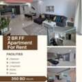 BHD 350/month,  Furnished,  2 BR,  120 Sq. Meter,  Bright Spacious 2 BR FF Apartment With Balcony & WIFI