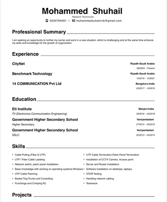 Dammam, Job Seekers, Network / IT Technician