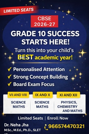 Khobar, Lessons Offered, ONLINE / OFFLINE CLASSES FOR GRADE X