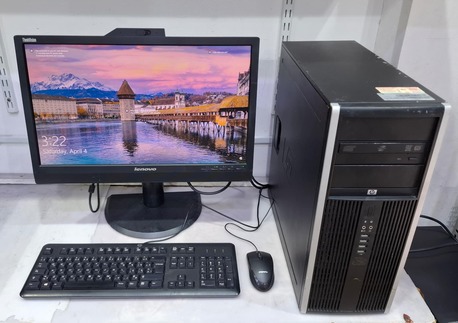 Manama, Electronics, BHD 48,  HP Core I5 Computer Set 8GB RAM With 22" FHD Multimedia Monitor Inbuilt Webcam & Speakers