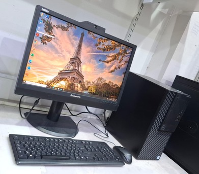 Manama, Electronics, BHD 99,  DELL 9th Generation Core I5 Computer Set 22" Multimedia Monitor + Webcam & Speaker 8GB RAM