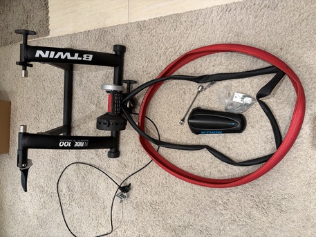 Al Khobar Al Shamalia, Bicycles, SAR 475,  B&rsquo;Twin In&rsquo;Ride 100 Turbo Trainer + Training Tire & Accessories
