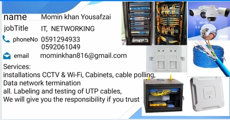 Dammam, Job Seekers, IT Data Network Contractor