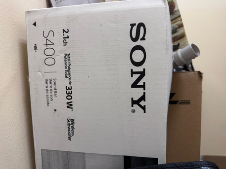 Jubail, Electronics, SAR 650,  SONY - Soundbar Speaker With Wireless Subwoofer