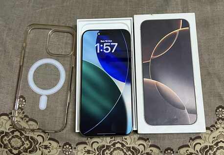 Khobar, Electronics, SAR 3600,  IPhone 16 Pro Max 256 GB Desert Titanium