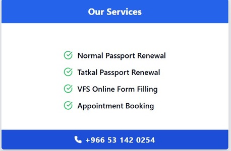 Riyadh, Travel, India Passport Renewal Urgent And Normal