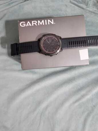 Riyadh, Watches, SAR 1750,  Garmin Fenix 7X Pro Sapphire Solar Edition, Carbon Grey DLC Titanium With Black Band