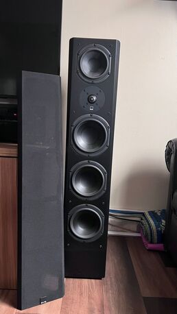 Al Malaz, Home Audio, SAR 5900,  SVS Prime Pinnacle Large Towers Headphones, Used But In Like- New Condition