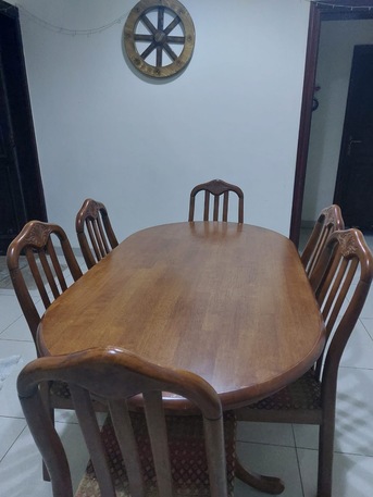 Riyadh, Furniture, SAR 400,  Dining Table For Sale &ndash; 6 Seater