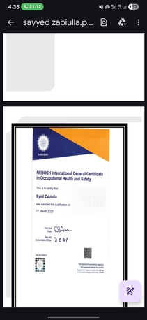 Jubail, Job Seekers, Civil Supervisor