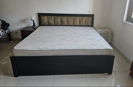Manama, Household Items, BHD 85,  King Size Family Wooden Frame And Orignal Orthopedic Bed
