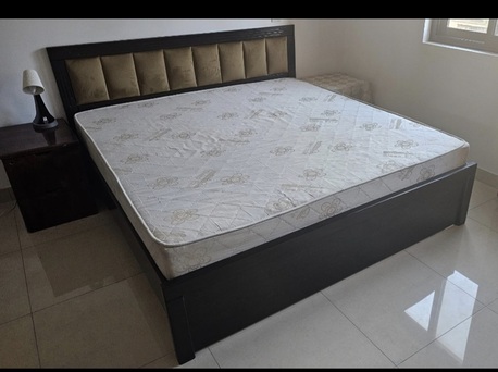 Manama, Household Items, BHD 85,  King Size Family Wooden Frame And Orignal Orthopedic Bed