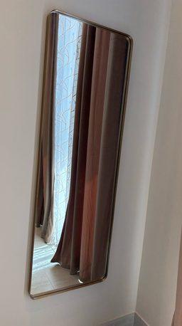 Al Mounsiyah, Household Items, SAR 300,  Wall Mirror With Gold Frame