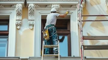 Ras Tanura, Construction, Painter And Construction Work