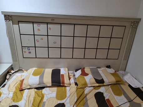 Al Malaz, Furniture, SAR 1200,  House Furniture King Size Bed, 6 Door Almirah