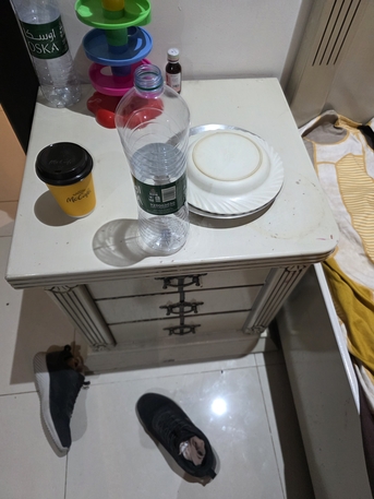 Al Malaz, Furniture, SAR 1200,  House Furniture King Size Bed, 6 Door Almirah