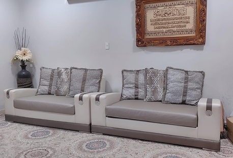Dammam, Furniture, SAR 1000,  Brand New Sofa In Good Condition.  With Free IKEA Frame.