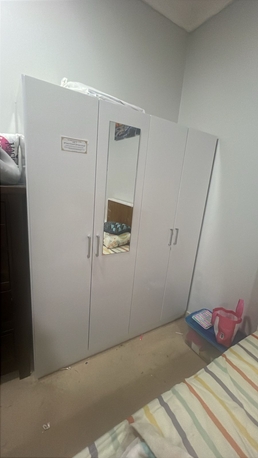 Dammam, Furniture, SAR 850,  4 Door White Cupboard  In Perfect Condition.
