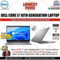 BHD 123,  10th Generation DELL I7 Laptop 16GB DDR4 RAM + 256GB SSD 14" FHD Screen (FREE BAG & MOUSE)