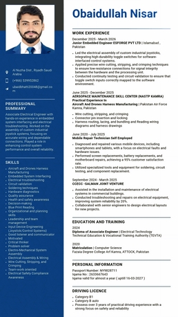 Riyadh, Job Seekers, Associate Electrical  Engineer