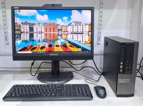 Manama, Electronics, BHD 75,  Special All In One Offer DELL Core I7 Computer Set 22" Multimedia Monitor 8GB RAM 256GB SD