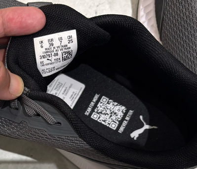 Al Mounsiyah, Clothing & Accessories, SAR 85,  Puma Running Shoes - Grey