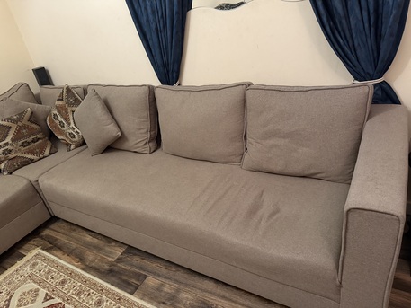 Irqah, Furniture, SAR 700,  Selling L-Shape Sofa Set