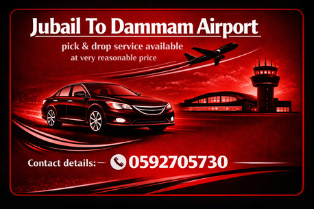 Jubail, Appliances, SAR 100,  Good Morning 🌄  Jubail To Dammam Airport ✈️ Pick & Drop Service Available 🚕 At Very Reas