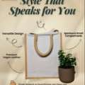 Elegant & Eco-Friendly Two-Tone Jute Gift Bags