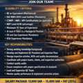 QC Manager - Mechanical (15+ Years Experience) - Saudi Arabia