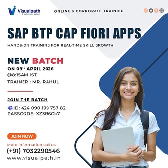 Hyderabad, Lessons Offered, Join SAP BTP CAP Fiori Apps New Batch &ndash; Enroll Now