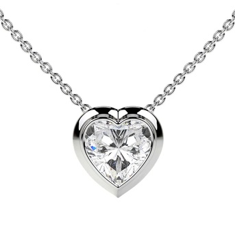 New York, Jewelry, USD 2552,  Buy Lab Grown Diamond Necklace &ndash; Minimal 3cts Diamond Pendant