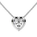 USD 2552,  Buy Lab Grown Diamond Necklace &ndash; Minimal 3cts Diamond Pendant